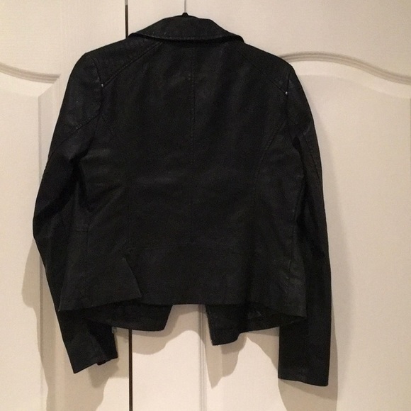 NWT - ONLY black vegan leather biker jacket! - Picture 2 of 2
